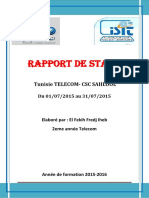 Reseau Telephonique (Tunisie Telecom)