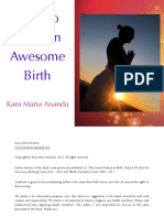 How To Have An Awesome Birthe Book