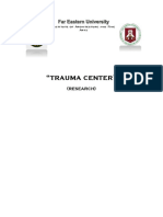 Trauma Center Research