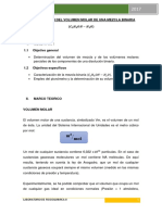 Volumen Molar Parcial Terminado