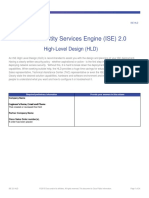 Cisco Identity Services Engine (ISE) 2.0: High-Level Design (HLD)