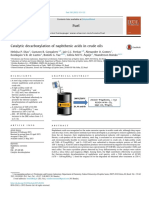 Catalytic Decarboxylation of Naphthenic Acids in Crude Oils