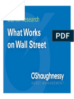 Money What Works On Wall Street Presentation