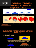 Los Elementos Formales-Espacio Arqu.