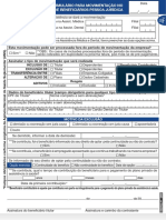 Formulário Movimentação - Amil