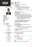 Vikas Mehra Resume