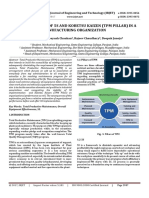 Implementation of 5S and KOBETSU KAIZEN (TPM Pillar) in A Manufacturing Organization