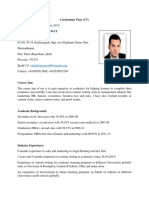 Resume 1st September 2017