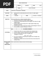 Daily Lesson Plan Week Month Year 2016 Class Venue Topic Sub Topic Date Time