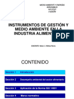 Instrumentos de Gestión y Medio Ambiente en La Industria Alimentaria