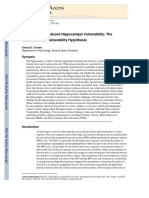 The Glucocorticoid Vulnerability Hypothesis