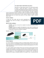 Clasificación de Los Sensores Según El Tipo de Señal Eléctrica Que Genera