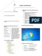 Examen de Windows XP