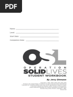 Operation Solid Lives Workbook