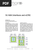 5G RAN Interfaces and ECPRI - 6988