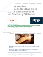 Cuáles Son Los Símbolos Ocultos en La Biblia para Descifrar Los Sueños y Visiones Foros de La Virgen María PDF