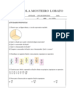 Lista Exercicios 6 e 7 Ano