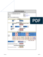 33 / 11 KV Substation Works in Safia For FEWA: Bearing Capacity & Settlement Calculation Sheet