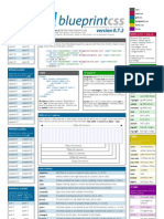 Blueprint CSS Framework Version 0.7.2 Cheat Sheet