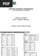 Algebra Relacional