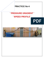 Pressure Gradient Speed Profile : Practice No 4