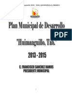 Plan Municipal de Desarrollo 2013-2015