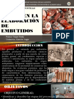 Etapas en La Elaboración de Embutidos