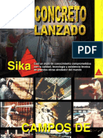 CONCRETO LANZADO Sika