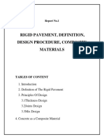 Concrete Rigid Pavement Design. Hw2