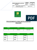 Hse PR 009 Procedimiento para Enchape