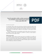 Lista de Utiles Escolares PDF