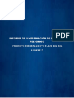 Informe de Investigación de Incidente Peligroso