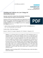 Resources: Modeling and Analysis of A Low-Voltage DC Distribution System