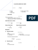 Formulas Finanzas