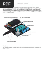 Transistor Tester Instructions E1821 User's Manual