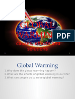 GLOBAL WARMING Presentation Slide