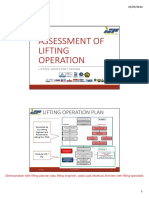 Assessment of Lifting Operation