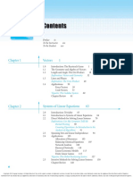 Linear Algebra Table of Contents