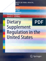 Dietary Supplement Regulation in The United States