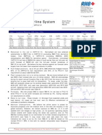 M'sian Airline System: Corporate Highlights