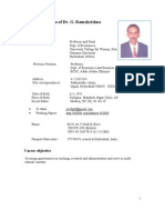 Curriculum Vitae GRK