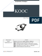 EPITECH KOOC Specifications