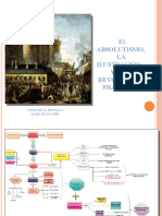 El Absolutismo, La Ilustracion y La Revolución Francesa