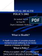 National Health Policy