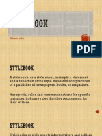 Style Book