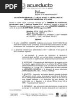 Respueta Acueducto S-2017-158691