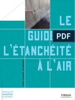 Jean-Claude Scherrer-Le Guide de L'étanchéité À L'air