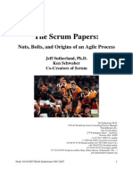 The Scrum Papers:: Nuts, Bolts, and Origins of An Agile Process