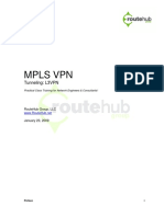 Routehub TUNNEL L3VPN MPLS PDF