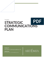 Strategic Communications Plan